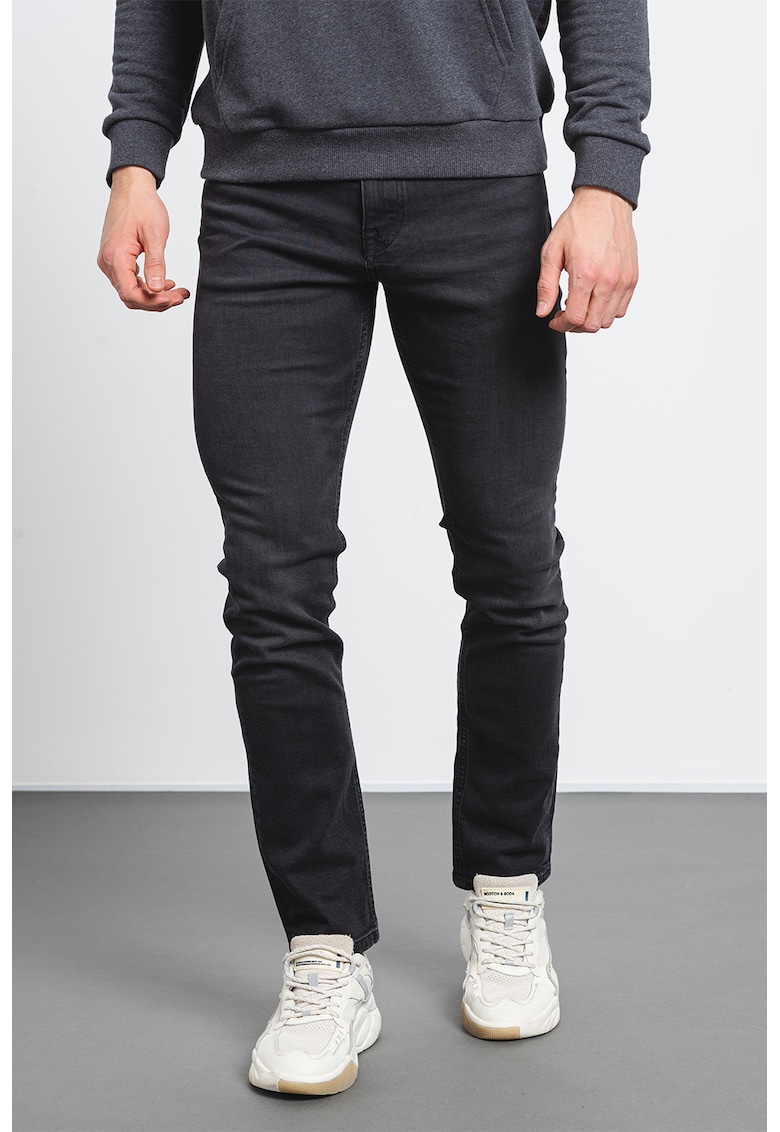 Blugi slim fit Delaware - Negru stins