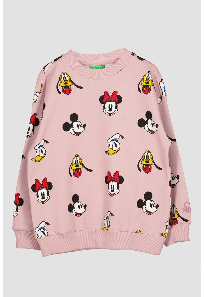Bluza de trening de bumbac cu desene