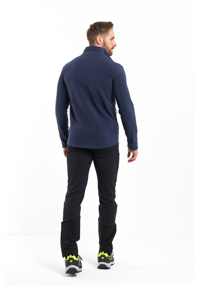 Bluza din material fleece cu fermoar pentru drumetii lamporo