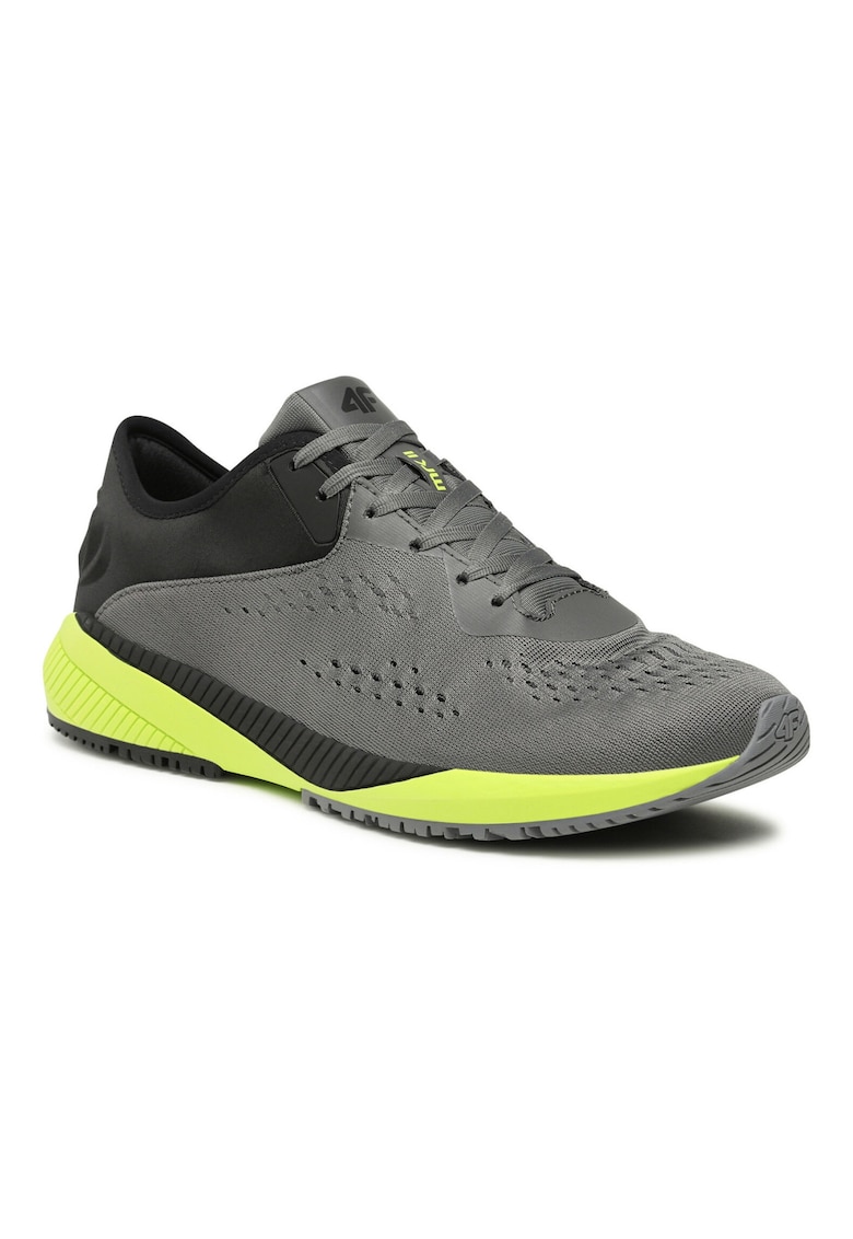 Pantofi barbati - 303279295 - Textil - Gri -