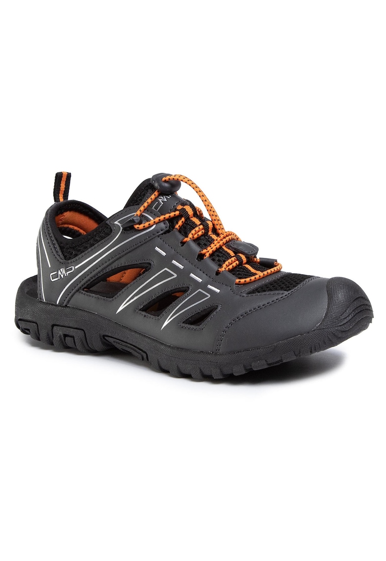 Sandale barbati - 207136311 - Piele ecologica - Negru - Negru
