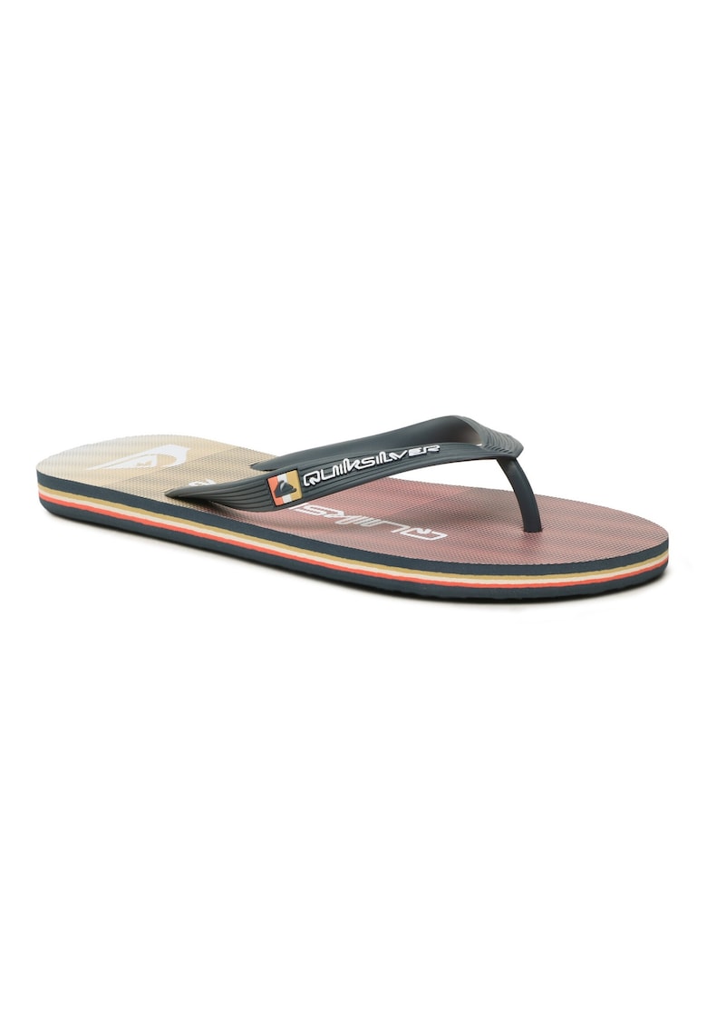 Papuci flip-flop barbati - 301929376 - Textil - Albastru marin