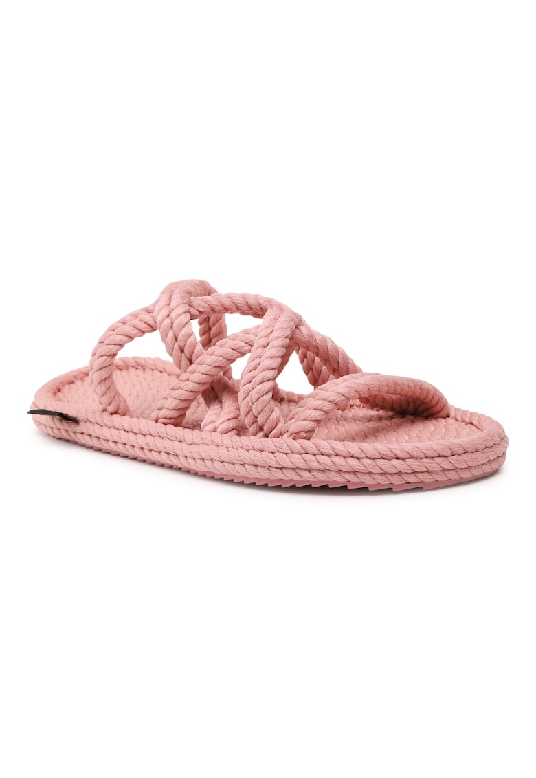 Papuci flip-flop dama - 302957651 - Textil - Roz