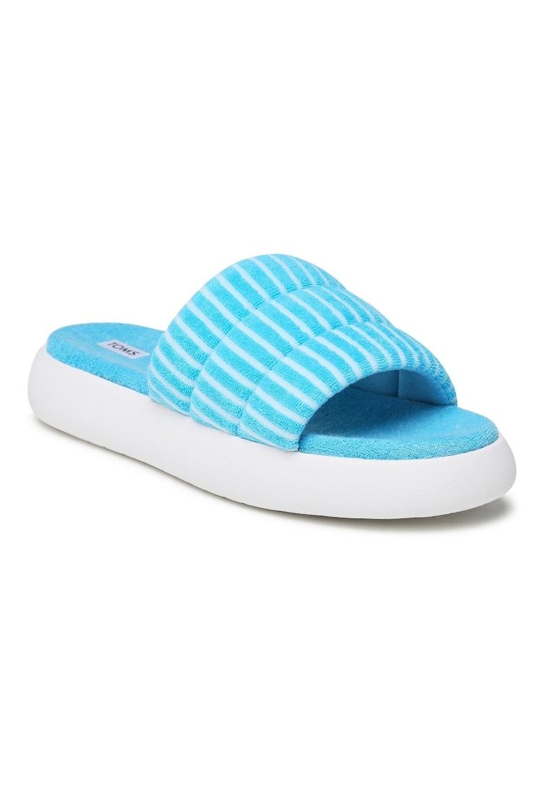 Papuci flip-flop dama - 303002855 - Textil - Albastru