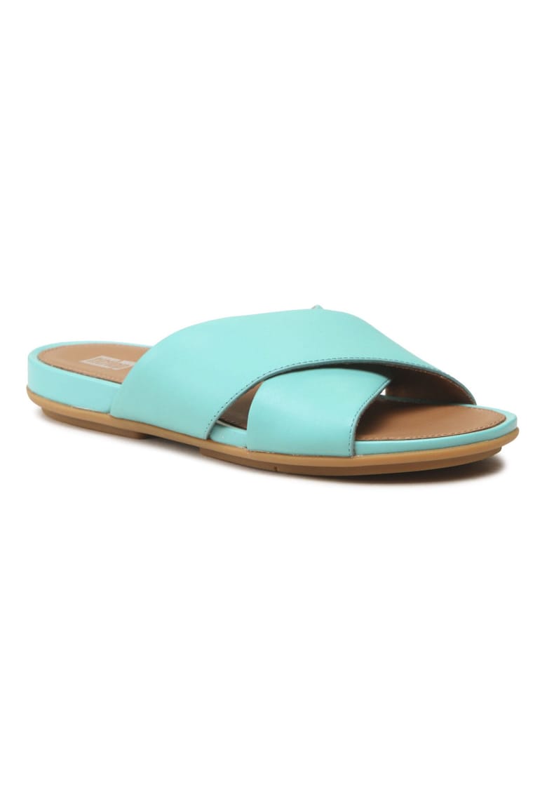 Papuci flip-flop dama - Piele naturala