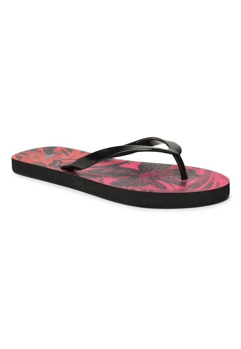 Papuci flip-flop dama - 302695539 - Textil - Multicolor