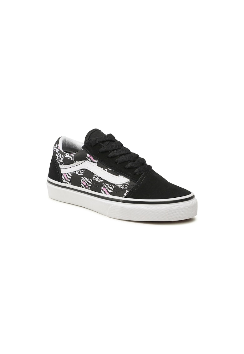 Tenisi fete - 302251391 - Textil - Negru - Negru