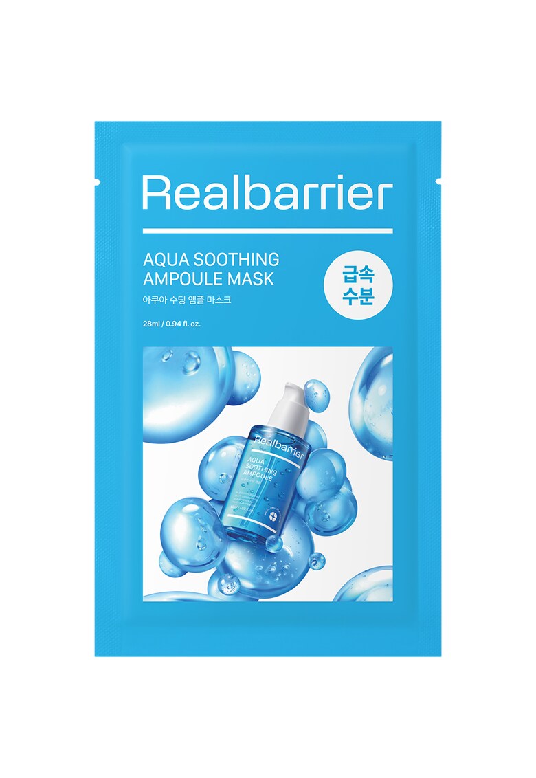 Masca ampoula calmant aqua pentru fata - 28 ml