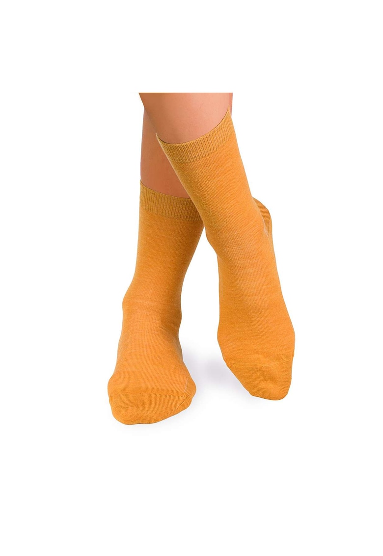 Sosete din lana merino Fine Mustar Sosete din lana merino Fine Mustar