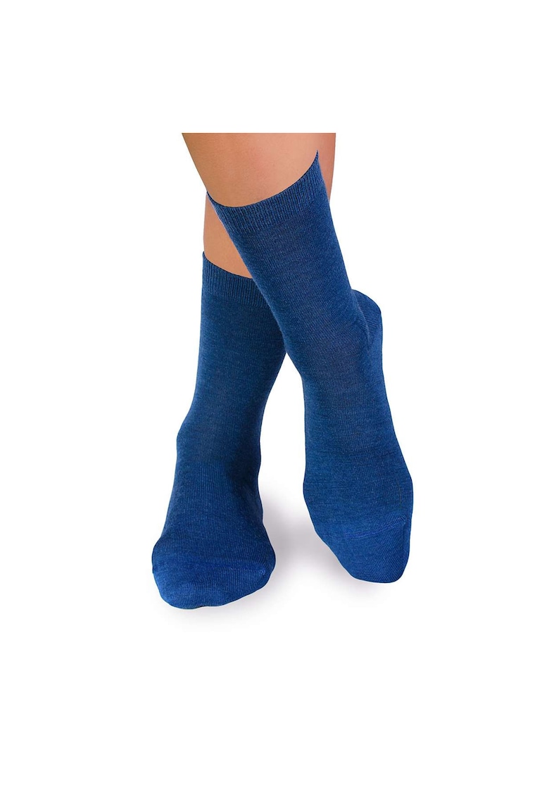 Sosete din lana merino Fine Albastru Sosete din lana merino Fine Albastru