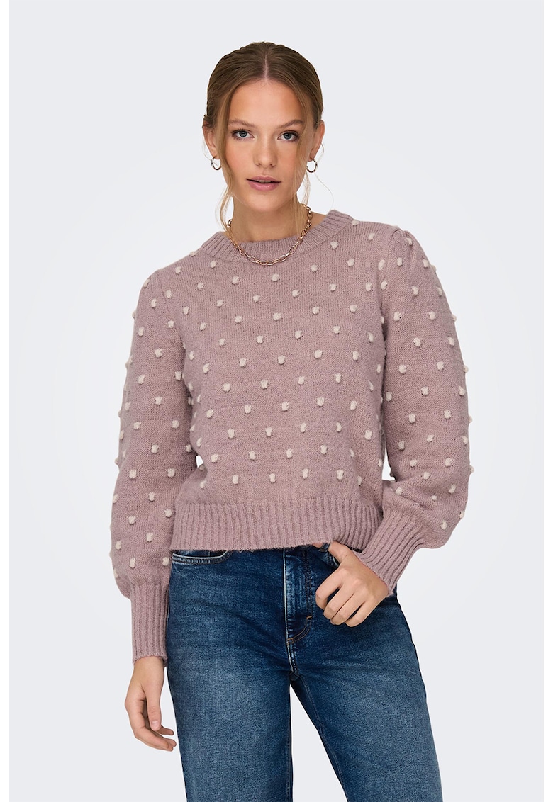 Pulover cu maneci bufante Sigrid Pulover cu maneci bufante Sigrid