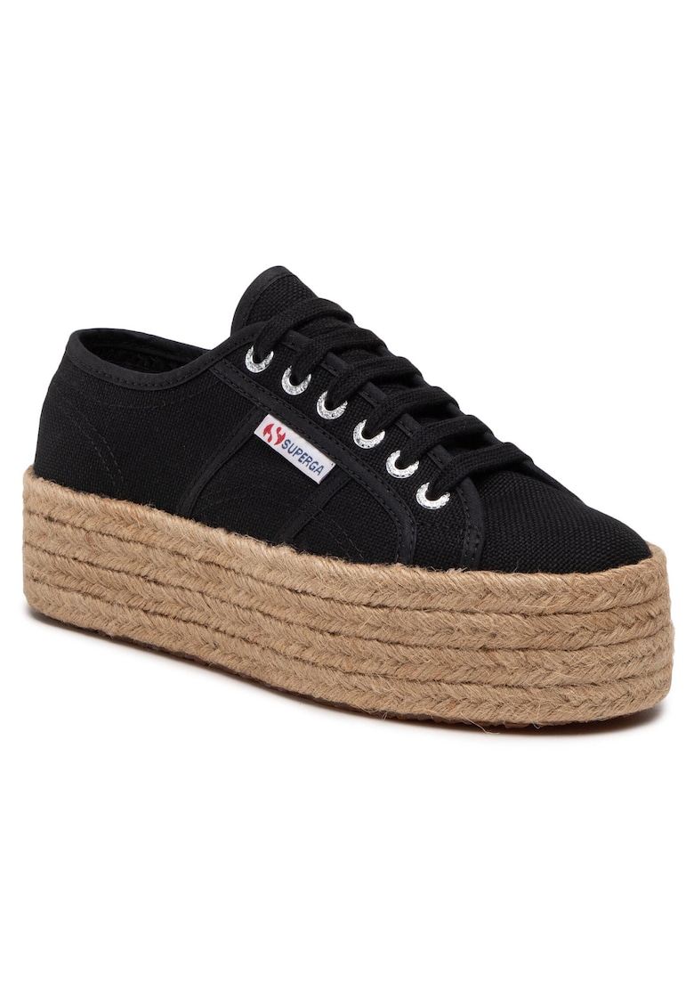 Espadrile dama - 207960206 - Textil - Negru