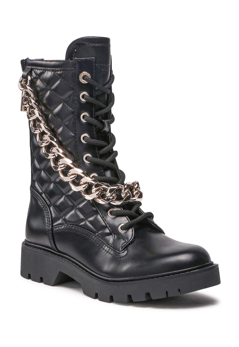 Guess Ghete dama - 300738757 - Piele ecologica - Negru - Negru
