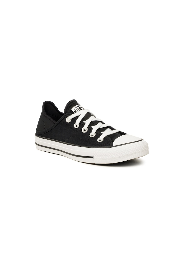 Tenisi fete - 302718597 - Textil - Negru - Negru