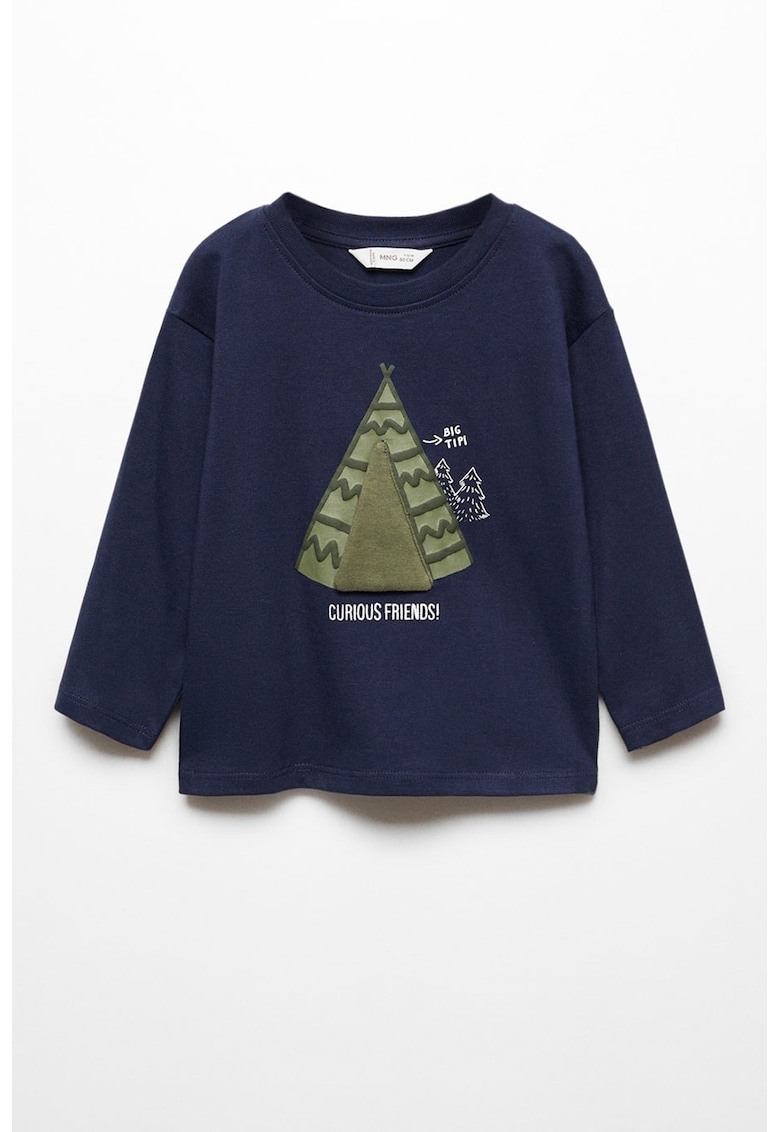 Bluza cu detaliu 3D Tipi