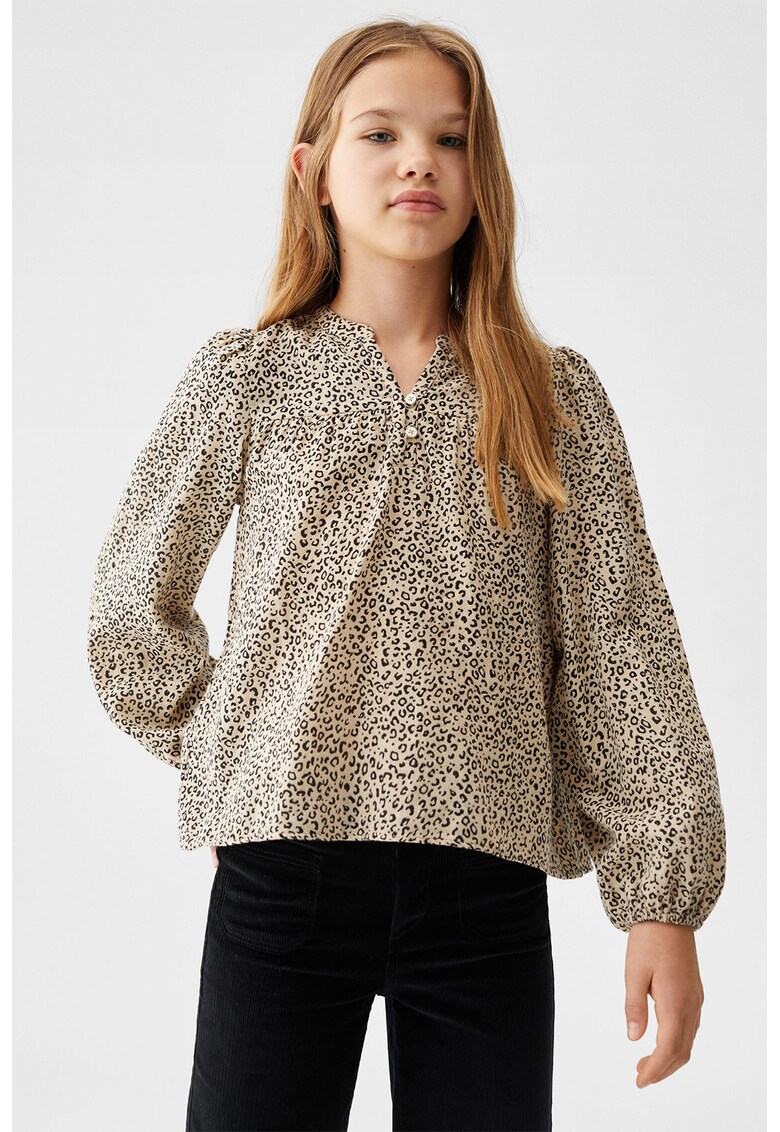 Bluza-tunica cu animal print Feli