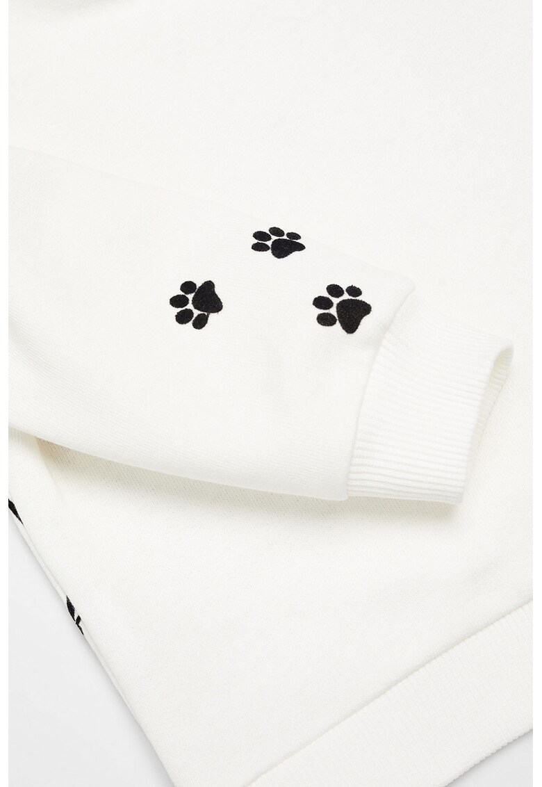 Bluza de trening cu imprimeu cu 101 dalmatieni happy