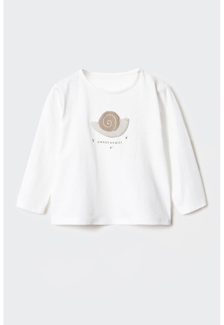 Bluza de bumbac Snail