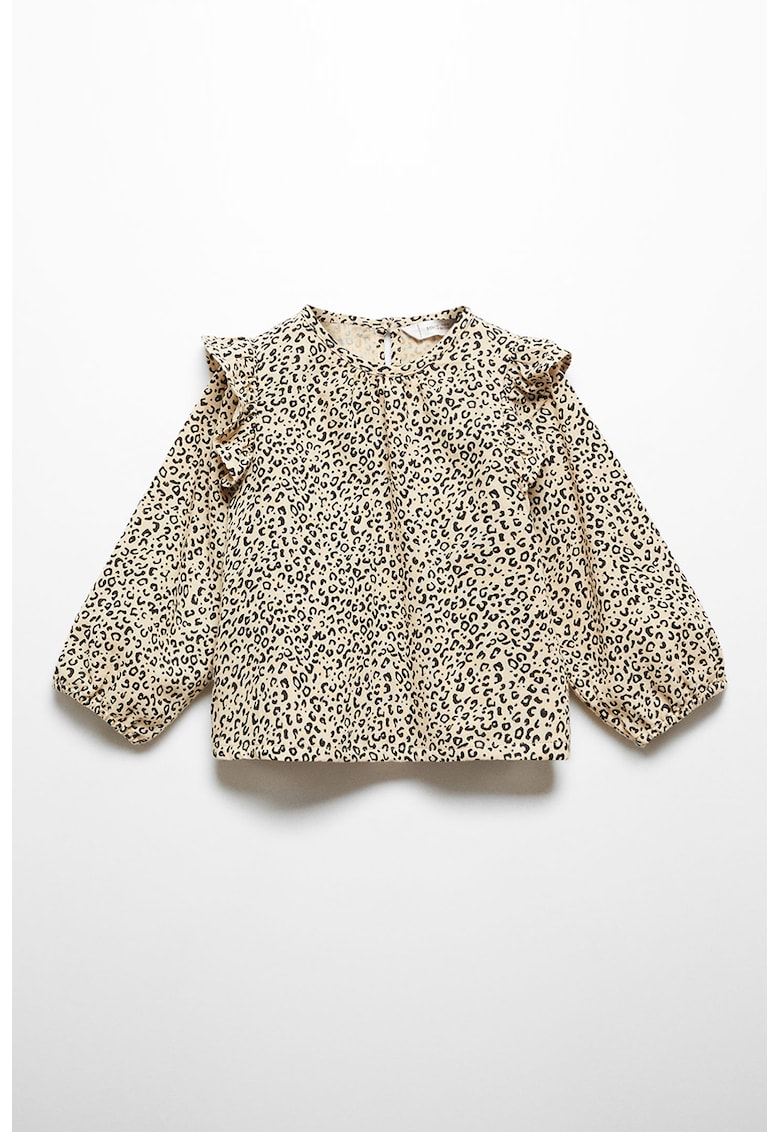 Bluza de bumbac cu animal print Feli