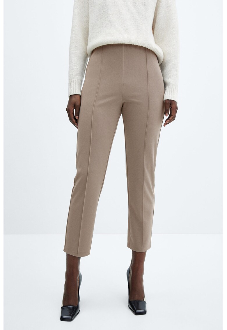 Pantaloni skinny cu talie inalta Fus