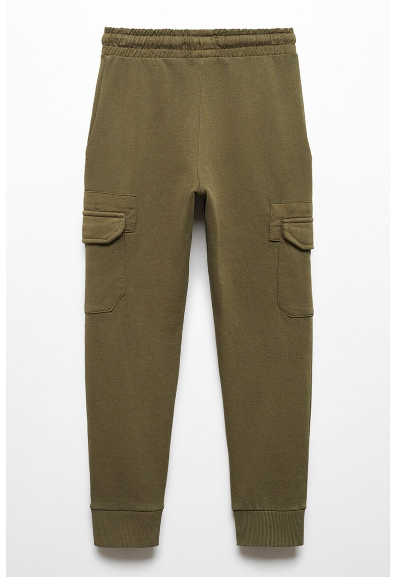 Pantaloni de trening cargo cu croiala conica Maverick