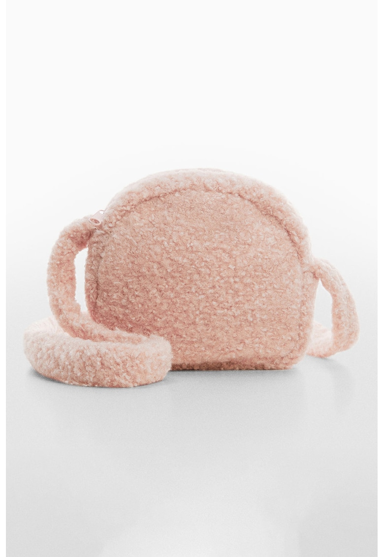 Geanta crossbody de blana shearling sintetica Beatrice