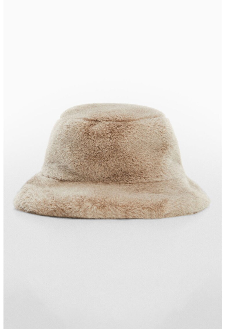 Palarie bucket de blana sintetica Chessy