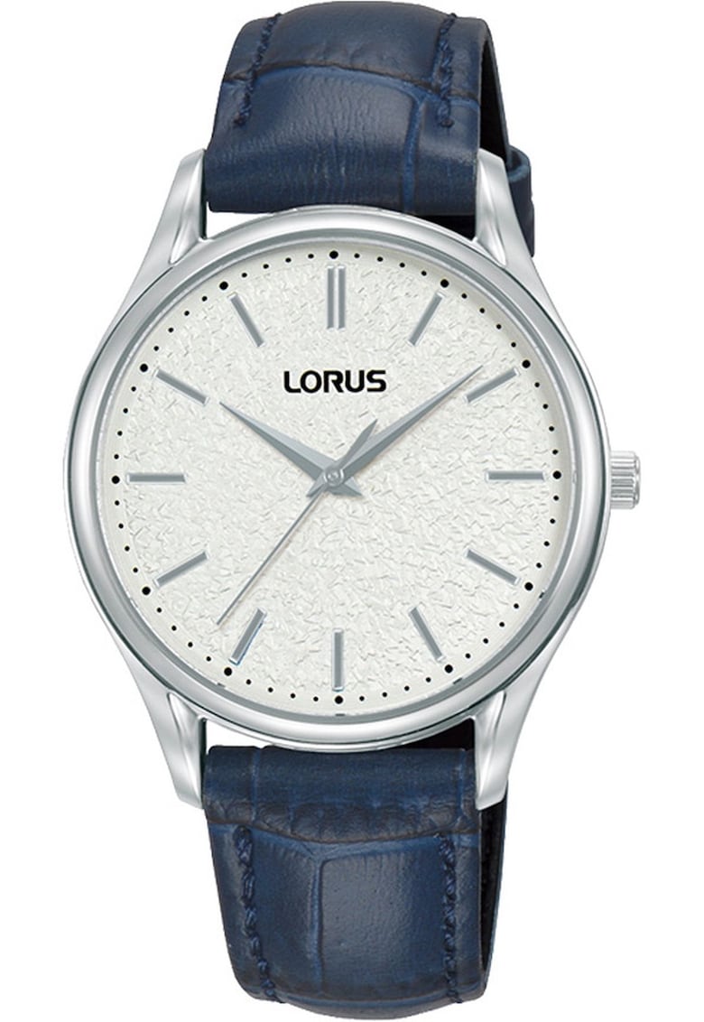 Ceas de dama - Sekonda - Quartz - Piele - Albastru - Argintiu