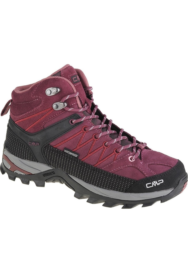 Cmp Ghete de trekking pentru femei - Material sintetic - Violet -