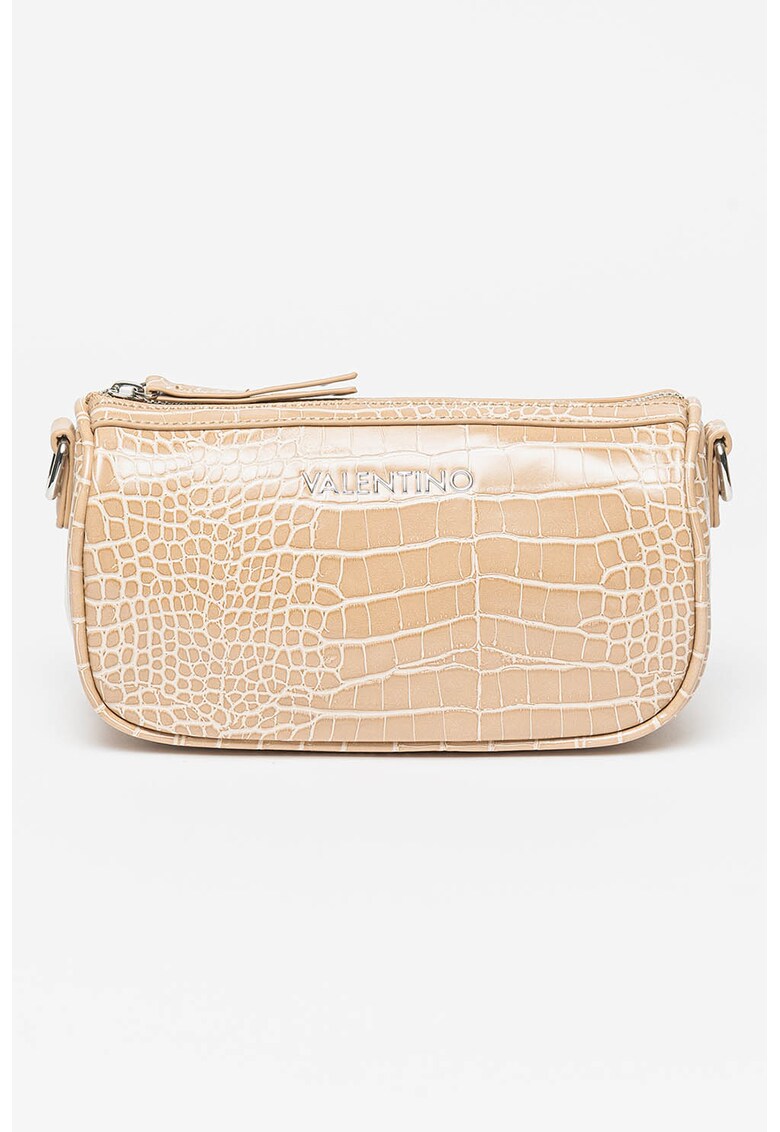 Geanta crossbody cu model piele de reptila