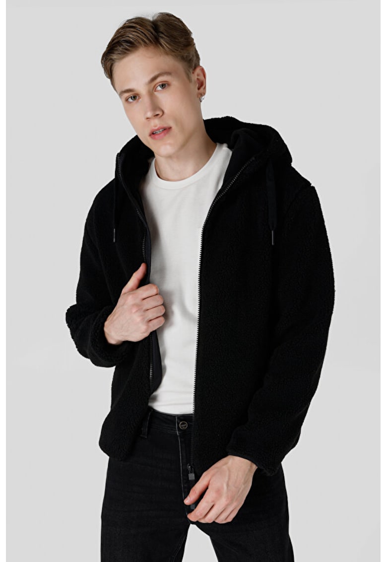 Jacheta De Barbati Negru.Regular Fit