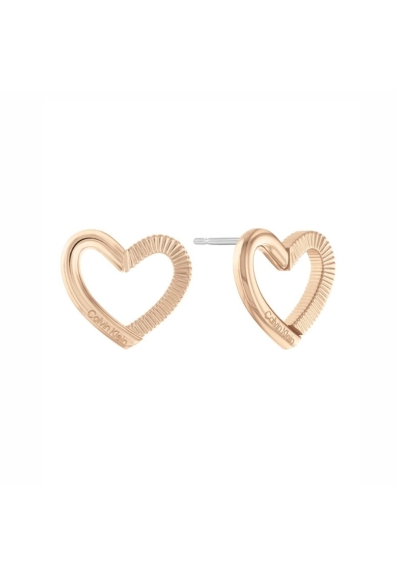 Cercei Woman’s Collection stud heart 35000392 - Rose gold