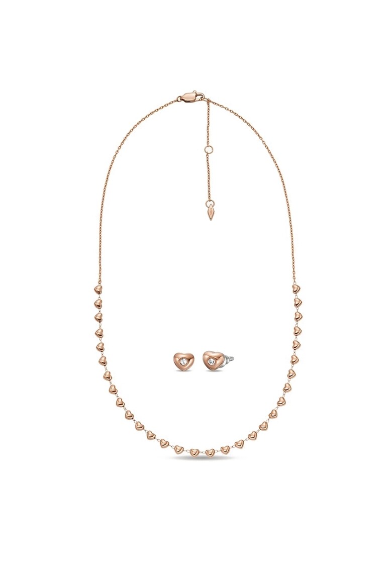 Set bijuterii Rose Gold Tone set JGFTSET1063 - Rose gold