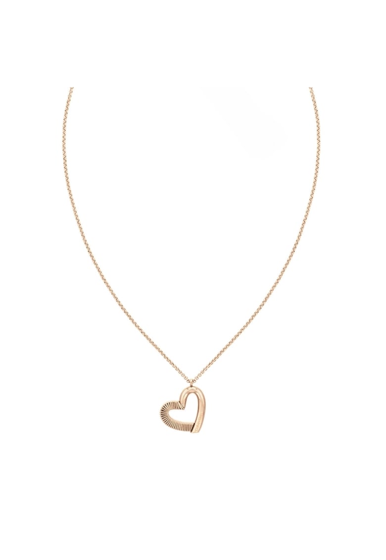 Colier Woman’s Collection heart 35000386 - Rose gold