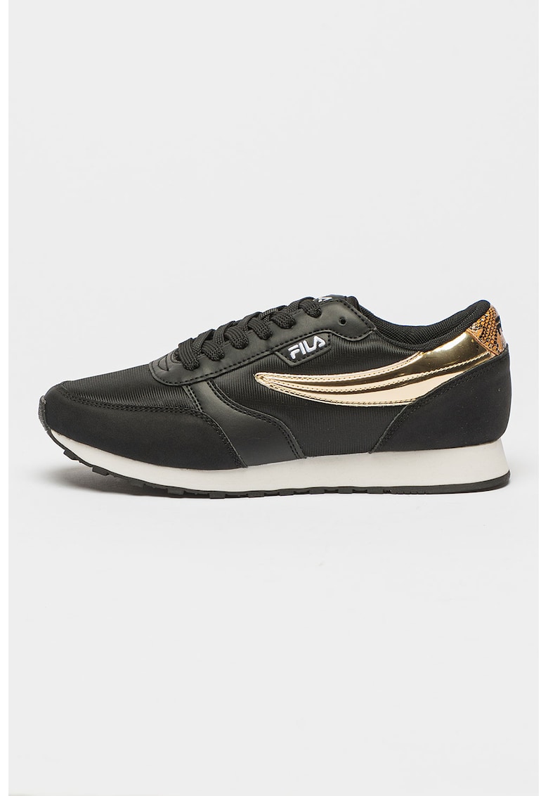 Pantofi sport de de piele ecologica si material textil Orbit