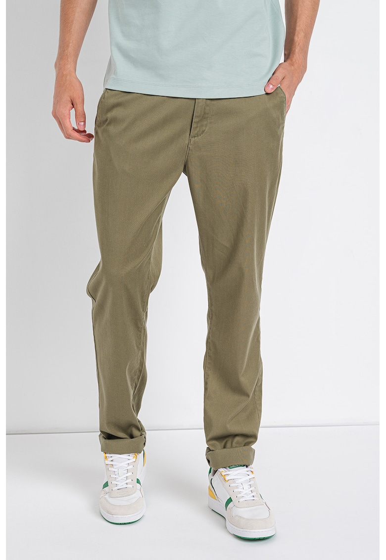 Pantaloni chino din amestec de lyocell