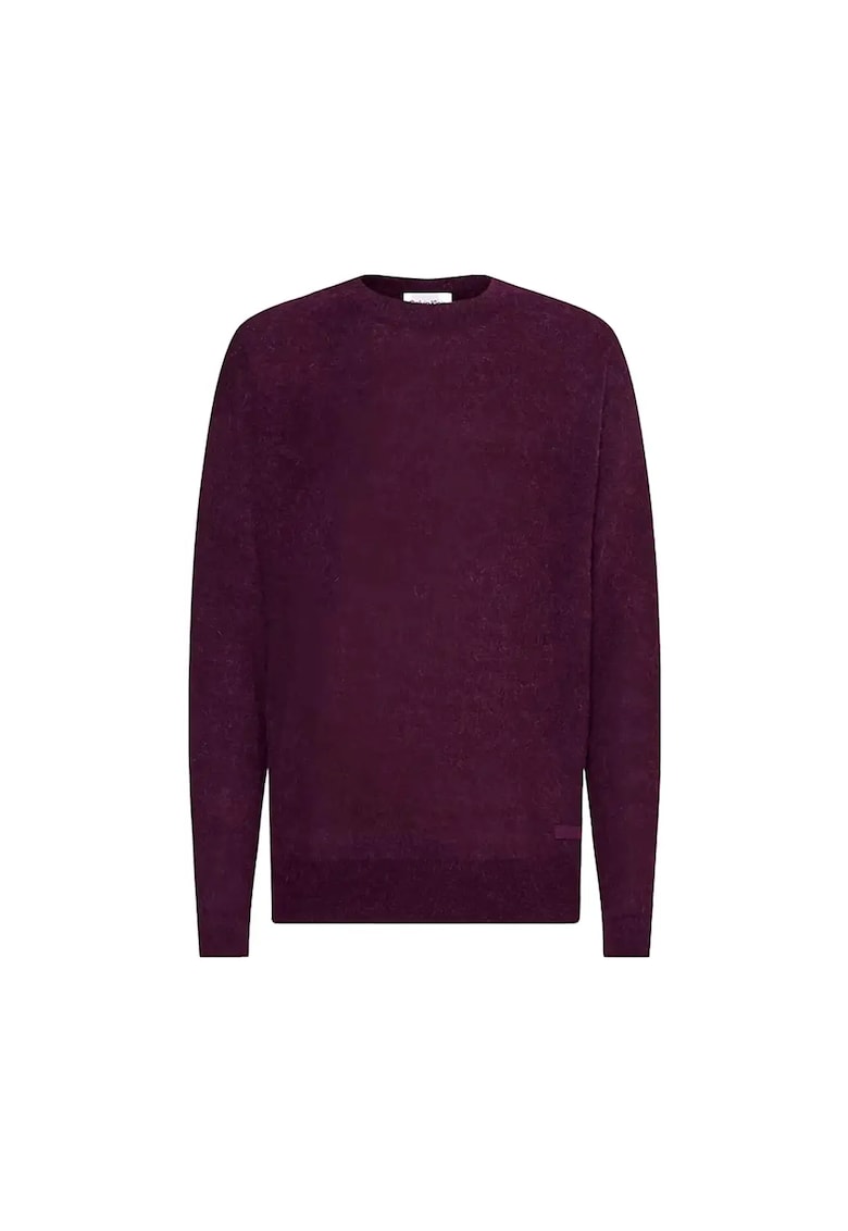 Bluza Barbati - Visiniu - Lana Alpaca - M Visiniu