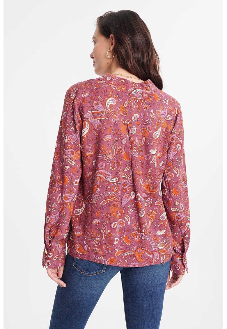 Bluza cu imprimeu paisley