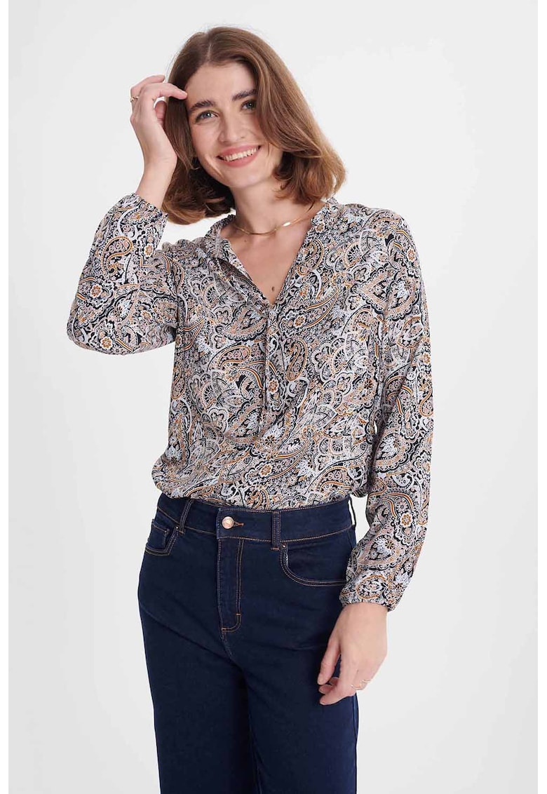 Bluza-tunica cu model paisley