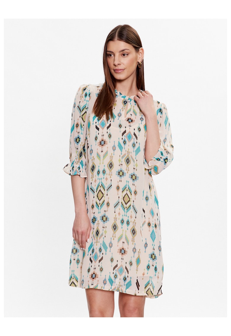 Rochie dama -  302097111 - Viscoza - Albastru Rochie dama -  302097111 - Viscoza - Albastru