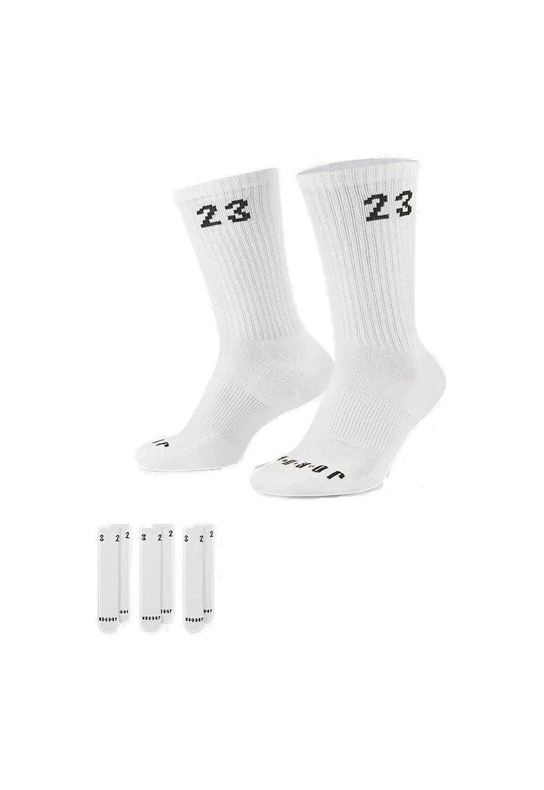 Ciorapi Essential Crew 3-pack - DA5718-100 12900 - Alb