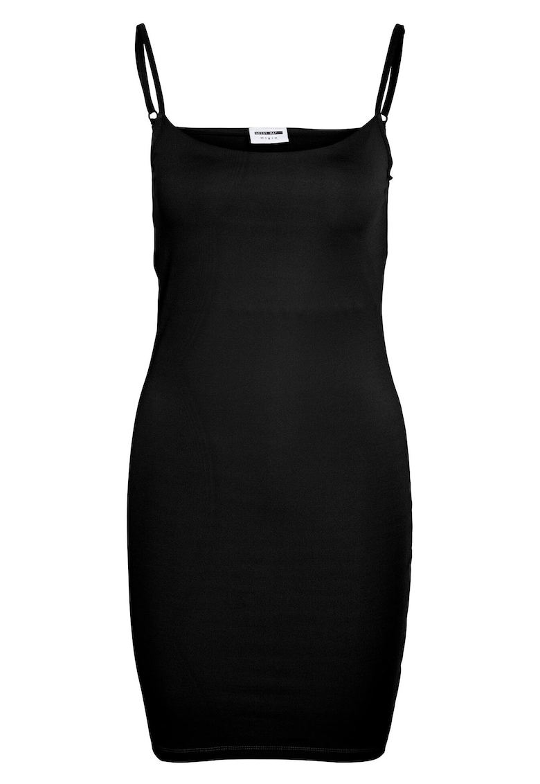 Rochie dama lunga 5744 - Casual - Poliester - Negru