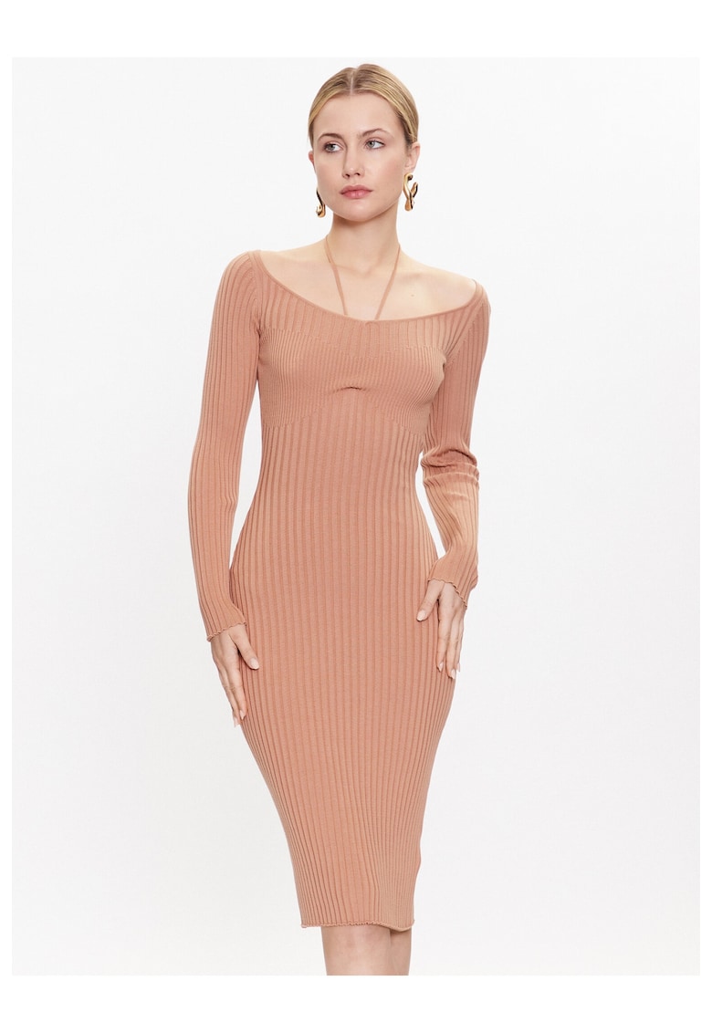 Rochie dama - 302104659 - Lyocell - Bej