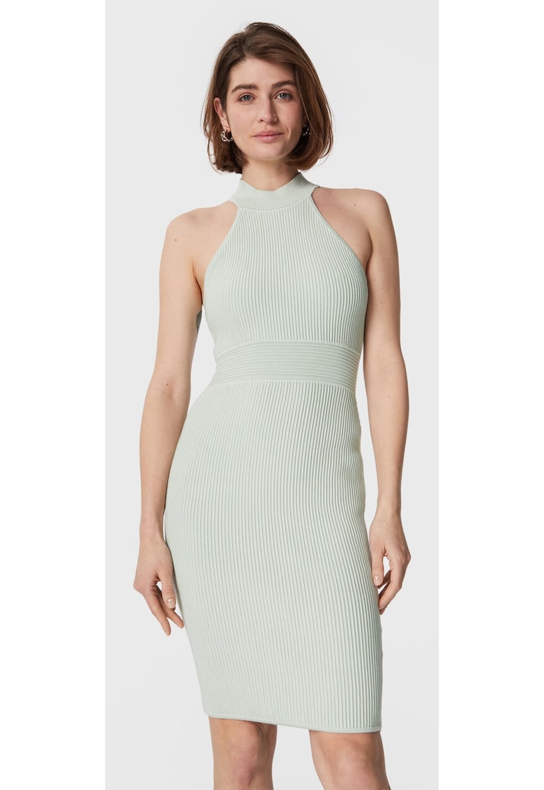 Rochie dama - 302104543 - Viscoza - Verde