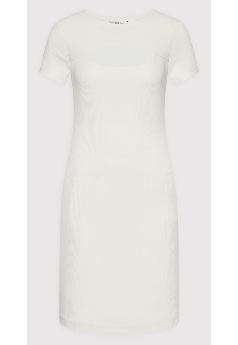 Rochie dama - 300776483 - Viscoza - Alb - Alb