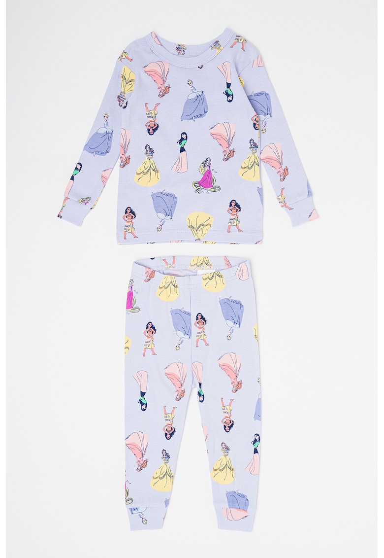 Pijama de bumbac organic cu imprimeu Disney