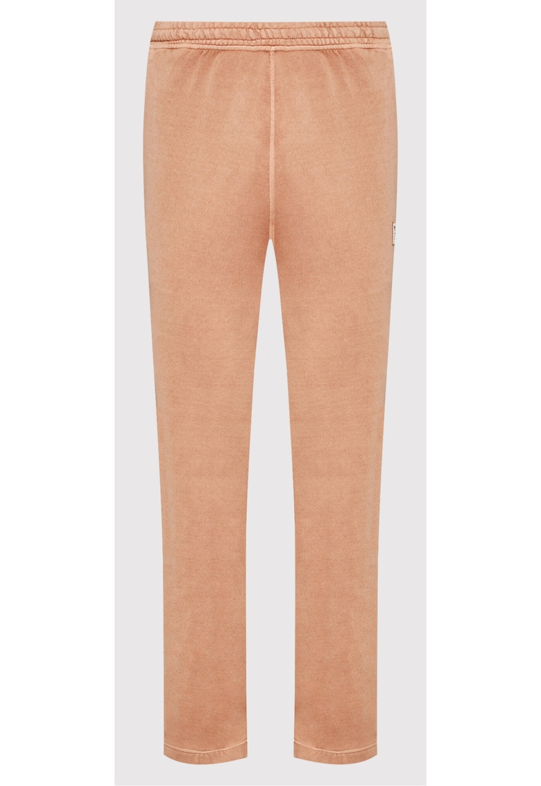 Pantaloni de trening dama - 209252835 - Bumbac - Portocaliu - Portocaliu