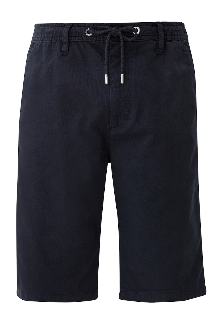 Pantaloni scurti barbati - 302373666 - Bumbac - Bleumarin