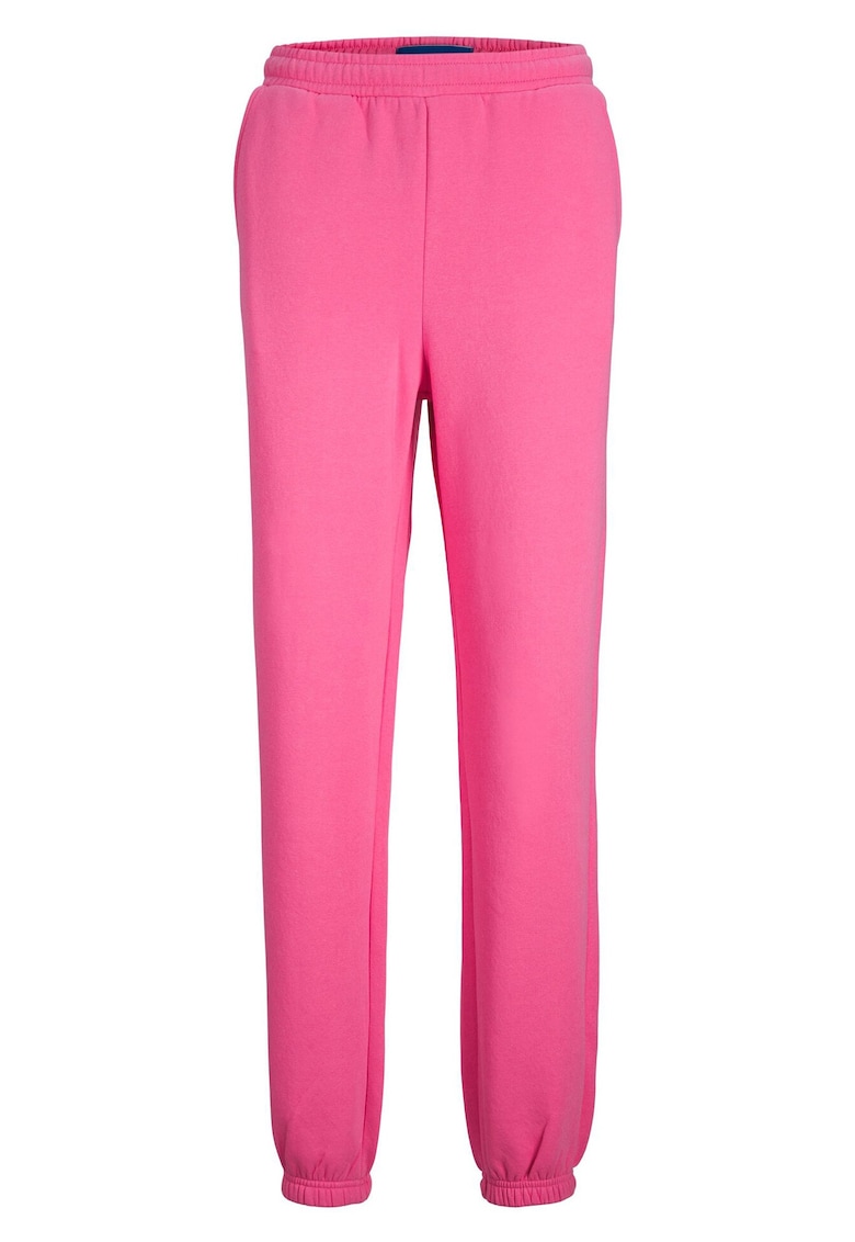 Pantaloni de trening dama - 301036203 - Bumbac - Roz