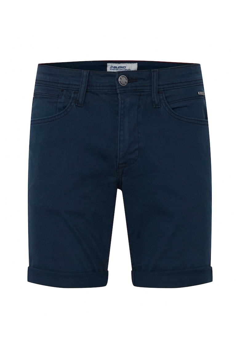 Pantaloni barbati - Bumbac - Albastru marin -